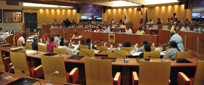 Assemblée plénière du conseil regional de Guyane-12 février 2010