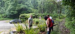 Visite de la Collectivité Territoriale de Guyane sur la réserve